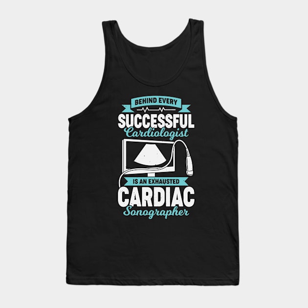 Cardiac Sonographer Gift Tank Top by Dolde08